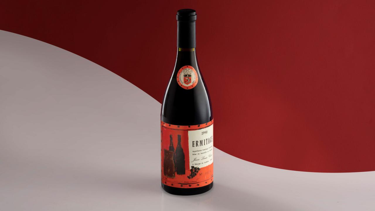 Wine Legend: J.L.Chave Cathelin 1990 Ermitage | Wine Auctioneer
